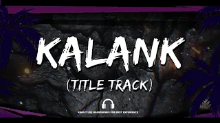 Kalank title track High vocals lofi with lyrics | DareDevils production #vocals only #kalank lyrics