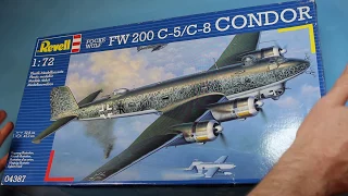 Intro/Review Revell 1/72 FW 200 C-5/C-8 Condor Build