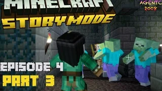 Minecraft Story Mode Episode 4 part 3 Maze to Ivors Lab A Block And A Hard Place