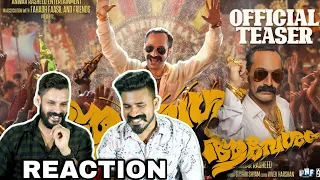 AAVESHAM Official Teaser Reaction | Fahadh Faasil Jithu Madhavan Sushin Hipster Entertainment Kizhi