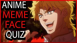 ANIME MEME FACE QUIZ | 30 Characters