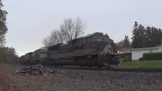 Norfolk Southern 12V Nightmare: Stalls, Breaks Knuckle, Vandals, Double Heritage Units, And More!