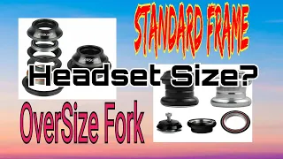 Full Video Standard Frame & Oversize Fork/ Bike Headset 44mm