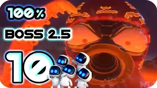 Astro Bot: Rescue Mission Walkthrough Part 10 | 100% (PS4 PSVR) Boss 2-5 : Hot Date