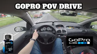 GOPRO POV DRIVE WITH MY PEUGEOT 206!