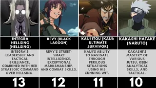 Unlocking the Minds: Top 21 Smartest Anime Characters