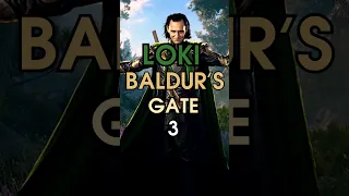 how to make LOKI in Baldur's Gate 3 - Cleric/Warlock Build #shorts #baldursgate3 #bg3