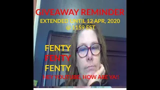 GIVEAWAY REMINDER FENTY PRODUCTS, BUM BUM, + MORE DATE EXTENDED
