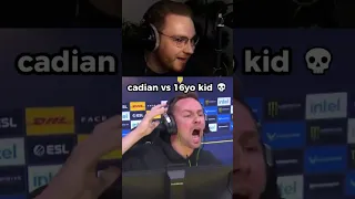 OhnePixel react to Cadian how he screaming to 16 yo Mongolian player