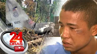 Sulu plane crash survivor mourns deaths of fellow soldiers | 24 Oras