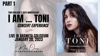 I AM … TONI Concert Experience Part 1 @ToniGonzagaStudio | themarksupermark