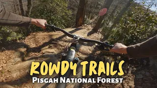 Bennett Gap Trail & Black Mountain Trail in Pisgah National Forest - Rowdy Trails in NC!