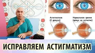 Что такое астигматизм и можно ли избавиться от него упражнениями для глаз