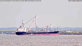 Balsa 94: The first ship freed from Baltimore as cleanup and recovery efforts continue