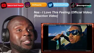 Nas - I Love This Feeling (Official Video) | REACTION