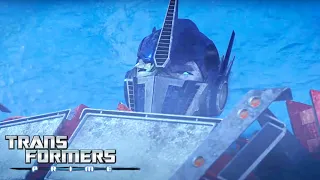 Transformers: Prime | Resgate na neve | Animação | Transformers Português