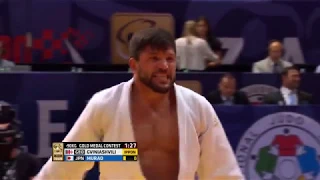 Beka Gviniashvili (Geo) - Sunshiro Murao (Jpn). zagreb gp 2019. 90 kg. Final