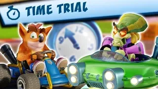 Crash Team Racing Nitro-Fueled - All Time Trials | Nitros Oxide (33 Tracks)