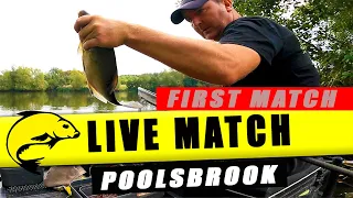 My FIRST EVER match at Poolsbrook! Live Match Fishing