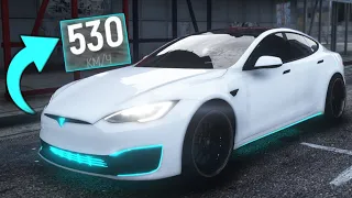 МАКСИМАЛЬНЫЙ ТЮНИНГ САМОЙ РЕДКОЙ И БЫСТРОЙ ТАЧКИ СЕРВЕРА! TESLA PLAID MODEL S GRAND RP