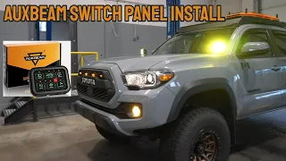 Auxbeam Switch Panel Tacoma // Install & Overview