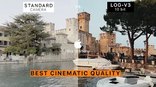 iPhone 13 Pro Max LOG Videos vs Standard Videos - Which to choose for Best Cinematic Quality?