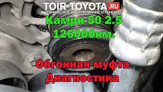 Камри 50 2.5 126т.км. Обгонная муфта генератора. Этот звук введёт тебя в заблуждение. 18+