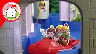 Playmobil Film Familie Hauser im Prinzessinnen Wasserpark - Video für Kinder