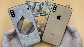 Restoration iPhone X and update to Xs Gold...