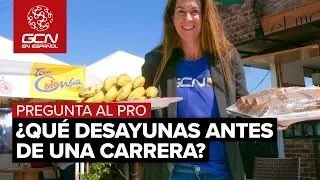 ¿Qué desayunas antes de una carrera? | Pregunta a los Pros