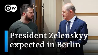 Ukrainian President Zelenskyy expected to visit Berlin | DW News