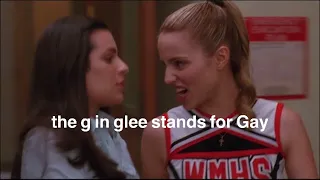 everyone in glee being not straight (parte 2)