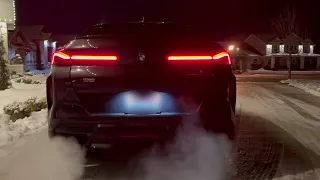 BMW X6M Competition Cold Start Exhaust Factory Sound 2021 Model