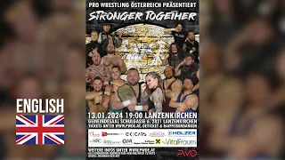 Wrestling | PWÖ Chapter 6: Stronger Together 13.01.2024 | English