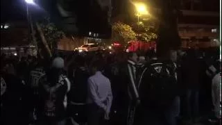 Protesto de Torcida Organizada do Corinthians contra a diretoria do clube
