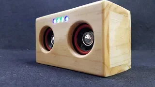 Building Bluetooth Speaker with Pallet Wood