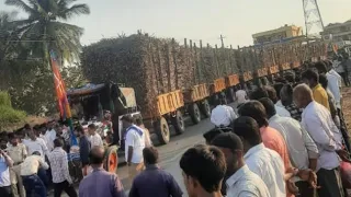 😱🔥 Sugarcane loaded 12 trolleys 1 Hindustan 😱👍🙏 1 tractor 12 trolleys🔥🔥
