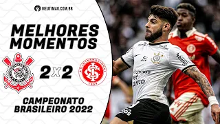 Corinthians 2x2 Internacional | Melhores momentos | Campeonato Brasileiro 2022
