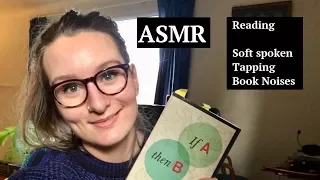 ASMR Reading A History/Logic Book (Soft-Spoken)