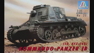 Italeri 1/35  Sd.Kfz.265 Kommando Panzer IB Kit# 207