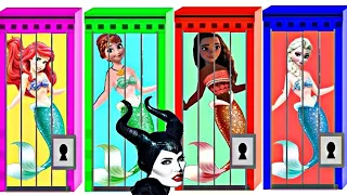 🧜‍♀️ Wrong heads body Tail Mermaid Elsa Anna Moana Ariel Wrong heads Puzzle