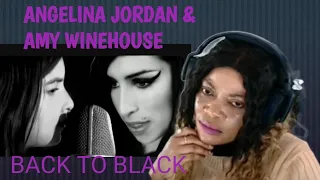 Amy Winehouse and Angelina Jordan "Back to Black" (Remix) First REACTION