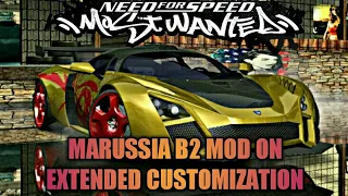 NFS Most Wanted 2010 Marussia B2 Set Extended Customization And Car Performance
