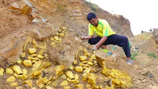 Digging for Treasure worth millions from Huge Nuggets of Gold