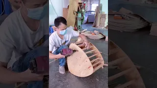 Making an ottoman stool