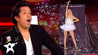 QUICK CHANGE Magician SHOCKS Judges on Stage! | Magicians Got Talent