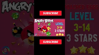 Angry Birds "Poached Eggs" Level 3-14 Walkthrough 3 Stars (2x Speed)