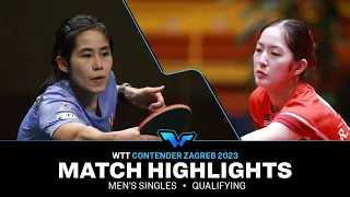 Jinnipa Sawettabut vs Rachel Sung | WS Qual | WTT Contender Zagreb 2023