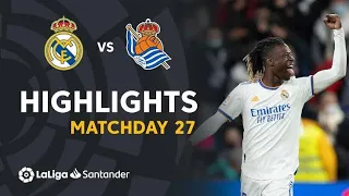 Real Madrid vs Real Sociedad | Highlights | LA Liga