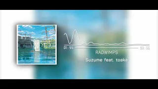 RADWIMPS - Suzume feat. toaka (Instrumental) | Suzume no Tojimari Theme Song